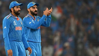 Run-machine Virat Kohli ends World Cup 2023 as supreme run-scorer, here is the list of top 5 batters Rohit Sharma and Virat Kohli during World Cup 2023 final against Australia (Getty Images)