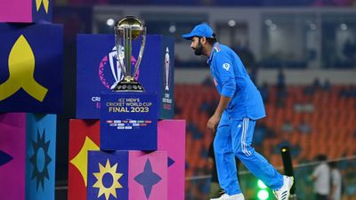 'It came back to haunt India': Nasser Hussain makes massive statement on Men in Blue's defeat in World Cup final Rohit Sharma of India cuts a dejected figures following the ICC Men's Cricket World Cup India 2023 Final between India and Australia at Narendra Modi Stadium on November 19, 2023 in Ahmedabad, India.