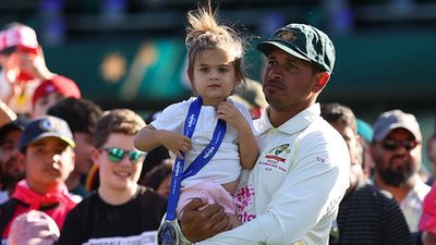 'Unfortunately a lot of people aren't that lucky': Usman Khawaja shares emotional post for Gaza after daughter suffers allergic reaction Australian opener Usman Khawaja with his daughter Aisha (File Photo: Getty Images)