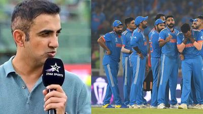 Gautam Gambhir questions Rohit Sharma's World Cup final's tactics, asks 'you should've picked someone else...' Left: Gautam Gambhir. Right: Indian players react after World Cup 2023 final loss.