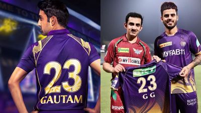 'Having him as mentor nothing short of dream': Nitish Rana pens emotional message for Gautam Gambhir after his KKR return Former cricketer Gautam Gambhir and Stand-in captain of Kolkata Knight Riders Nitish Rana in this frame. (Getty)