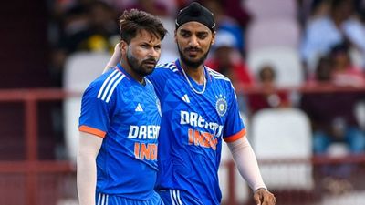 'Shifted focus to bowling because of lack of money': Mukesh Kumar says 'IPL produces toughest matches' before Australia series Mukesh Kumar and Arshdeep Singh during a T20I match (File Photo: Getty Images)