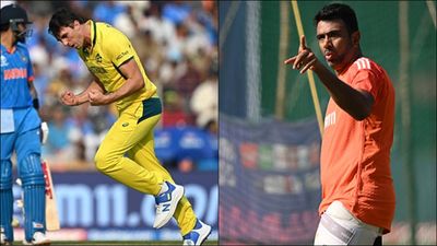 R Ashwin lauds Australia's masterlcass in World Cup 2023 final, says 'What Pat Cummins did with the ball was...' Pat Cummins celebrates Virat Kohli's wicket (left), R Ashwin during a training session (right) (Getty Images)