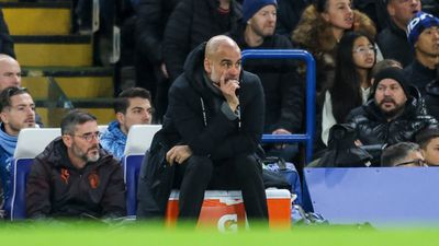'More chances I will stay in League One than Champions League': Pep Guardiola's massive statement on Manchester City's FFP allegations Current Manchester City manager Pep Guardiola manages a Premier League game