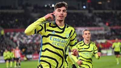 Premier League round-up: Manchester City, Liverpool draw takes Arsenal to top after 1-0 victory; Newcastle thrash Chelsea 4-1 Arsenal's Kai Havertz celebrates after scoring the team's goal during the Premier League match against Brentford FC on November 25.