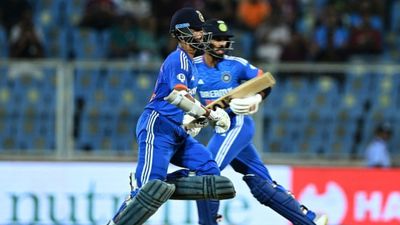 IND vs AUS: Yashasvi, Ishan and Ruturaj smack brisk half-centuries as India beat Australia by 44 runs to take 2-0 lead Yashasvi Jaiswal and Ruturaj Gaikwad.