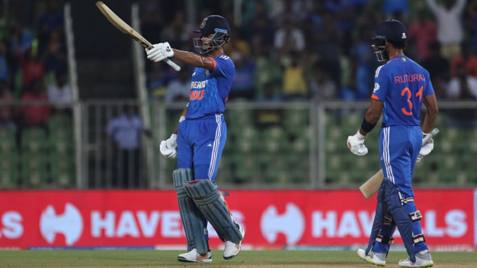 'Have been told by Surya bhai and VVS sir to...': Yashasvi Jaiswal reveals advice from skipper, head coach, that improved his batting Yashasvi Jaiswal celebrating his half-century vs Australia in the 2nd T20I