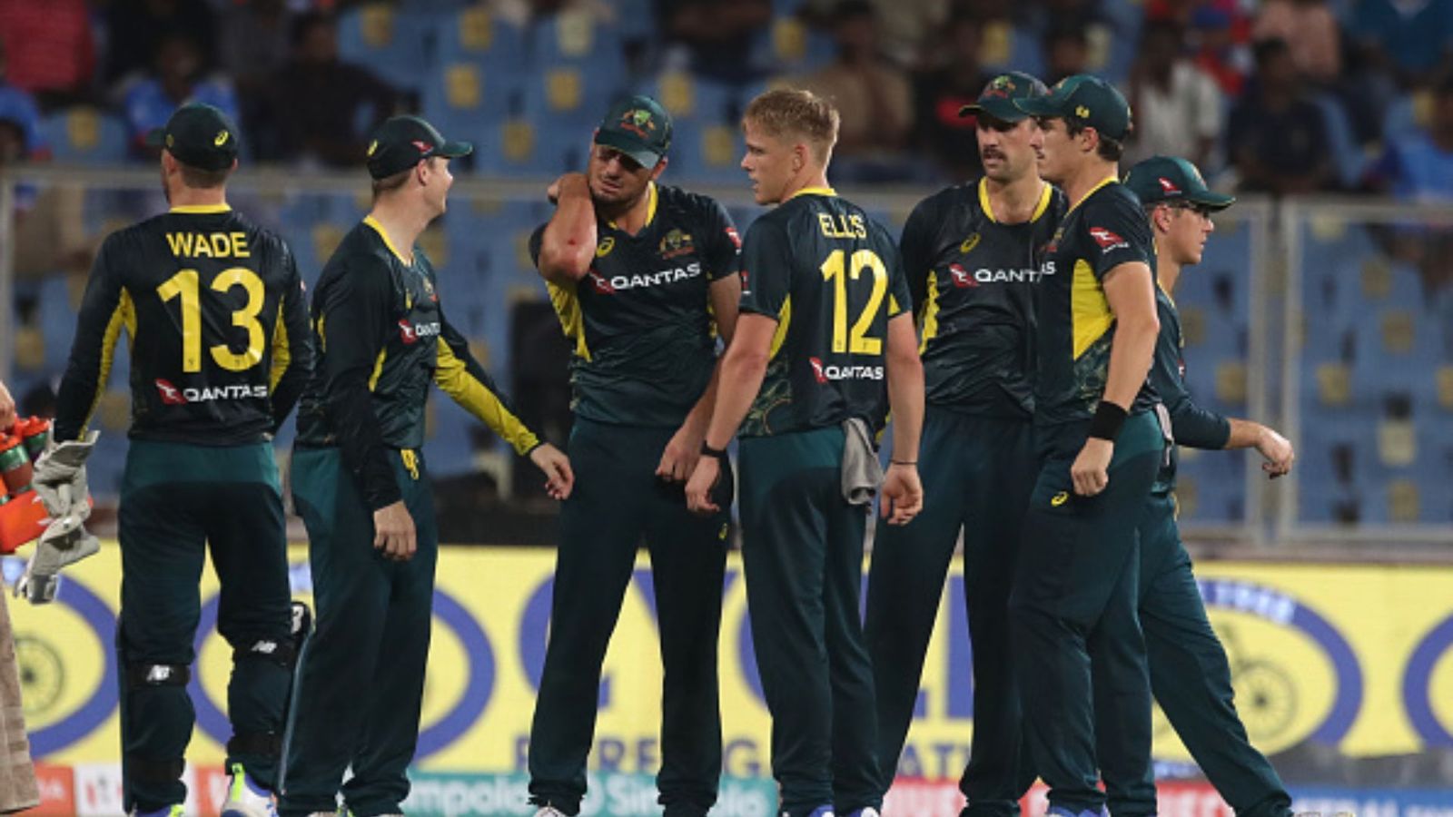 Big News: Australia make six changes to their squad for remaining T20Is against India as World Cup heroes return home Australia's Nathan Ellis celebrates the wicket of India's captain Suryakumar Yadav.