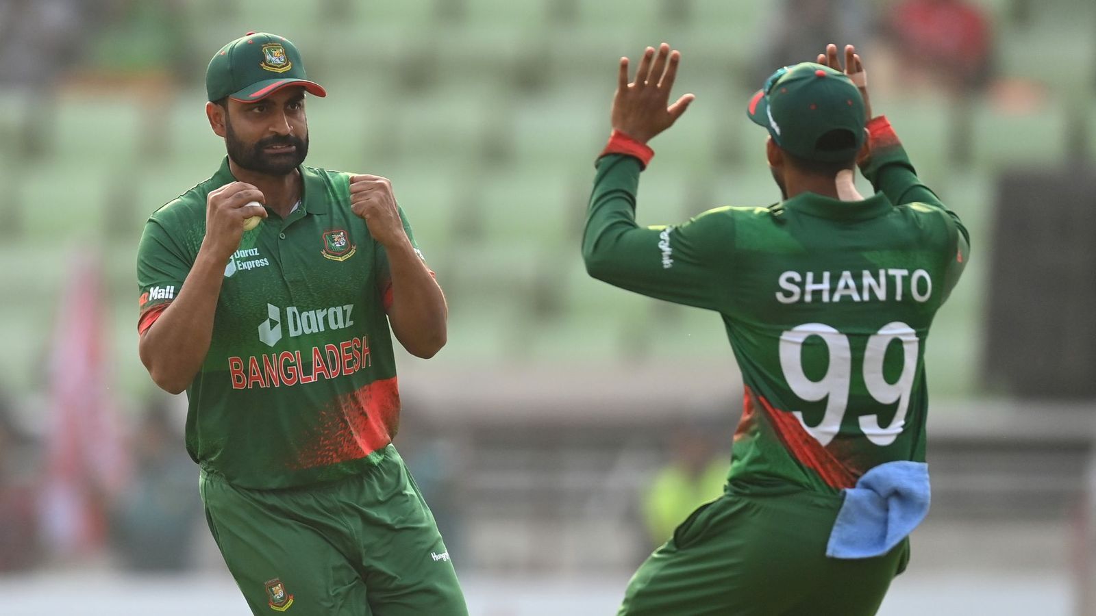 ‘Let's wait till January’: Tamim Iqbal set to return for BPL after overly dramatic absence from ODI World Cup 2023 Tamim Iqbal celebrates with Najmul Hossain Shanto after taking the catch to dismiss Jason Roy during the 1st One Day International match between Bangladesh and England at Sher-e-Bangla National Cricket Stadium on March 01, 2023 in Mirpur, Bangladesh.