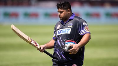 PCB waives off 50% match fee fine imposed on Azam for displaying Palestine flag during T20 match, gives no specific reason Pakistan wicketkeeper-batter Azam Khan reacting after getting out (File Photo: Getty Images)