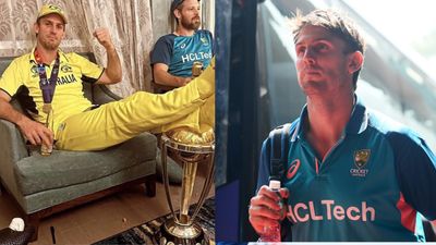 Mitchell Marsh breaks silence on his infamous 'feet over World Cup trophy pose', says 'I would do it...' India's star all-rounder Mitchell Marsh in this frame.