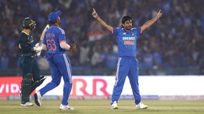 'It was the demand of the situation': Game changer Ravi Bishnoi always ready to step up after starring role vs Australia India's Ravi Bishnoi celebrates the wicket of Australia's Josh Philippe on December 1.