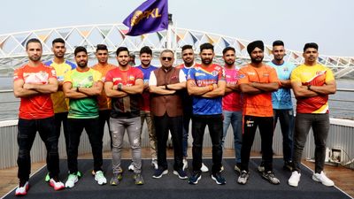PKL Season 10: Where to watch, live streaming details and more as Gujarat Giants, Telugu Titans start proceedings All the PKL team captains during the pre-tournament press conference.