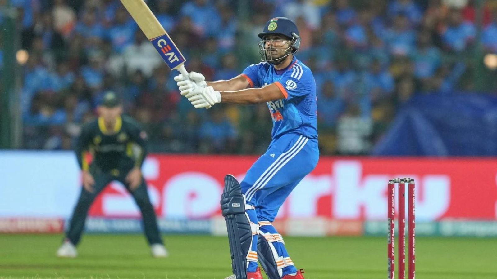 IND vs AUS: Shreyas Iyer 'yearning to bowl' after injury recovery and leading India to victory with bat vs Australia India batter Shreyas Iyer in action vs Australia in the 5th T20I.