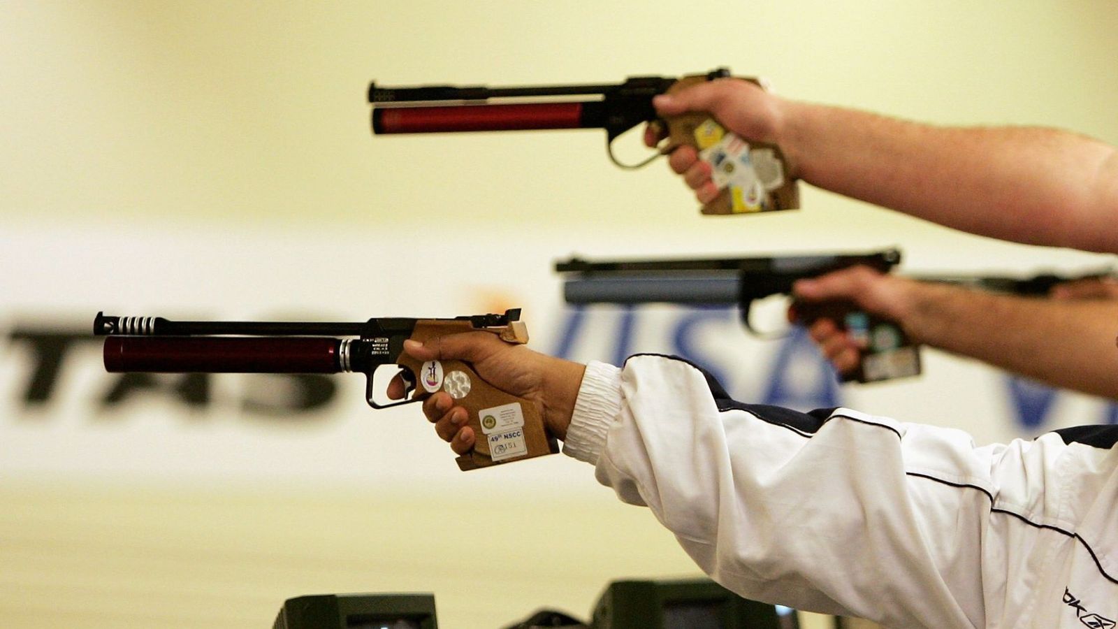 Indian shooter loses his left thumb following unexpected pistol’s gas cylinder blast at Karni Singh Range Representative Image. (Getty)