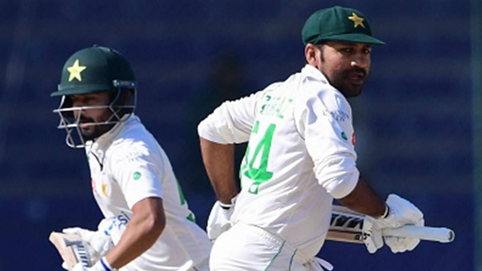 Watch: Ahead of Australia series, Sarfaraz Ahmed and Saud Shakeel engage in heated argument during net session Saud Shakeel and Sarfaraz Ahmed running between the wickets (File Photo: Getty Images)