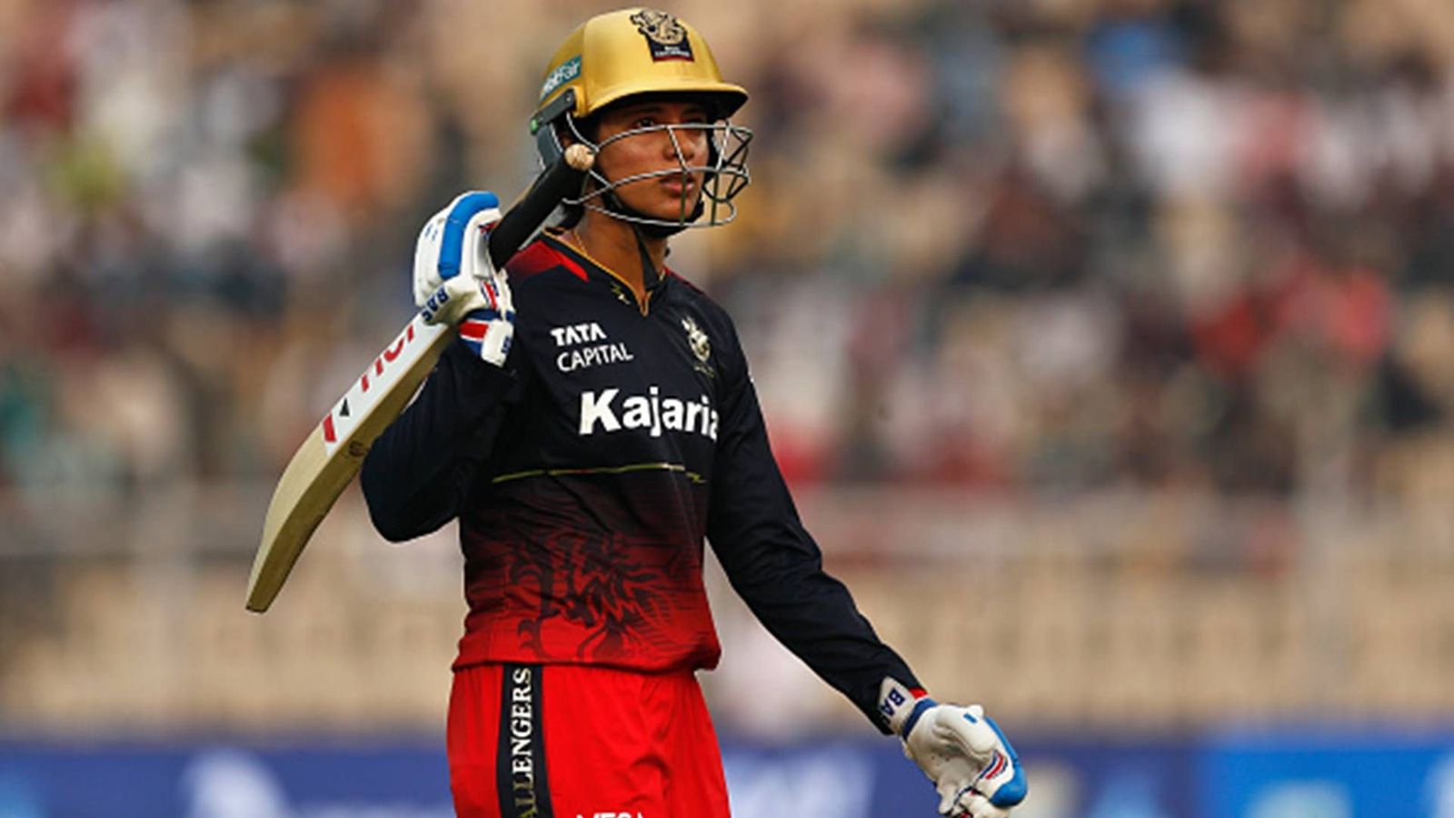 ‘I would love…people chanting ‘RCB RCB’: Smriti Mandhana backs IPL-like multi-city format in Women’s Premier League Royal Challengers Bangalore (RCB) women's team captain Smriti Mandhana in this frame. (Getty Images)