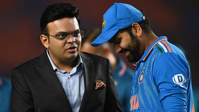 Rohit Sharma seeks clarification from BCCI officials and selectors about T20 World Cup 2024 captaincy, says 'tell me now': Report BCCI secretary Jay Shah and captain Rohit Sharma after World Cup 2023 final loss (Getty Images)