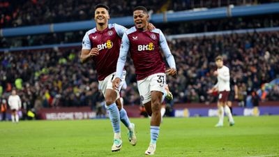 Premier League: Manchester United return to winning ways with win over Chelsea, Manchester City downed by Aston Villa Aston Villa players celebrate a goal during their win over Manchester City.