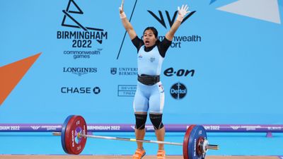 IWF Grand Prix II: Commonwealth medalist Bindyarani faces setback in women’s 55kg, Ajith finishes 2nd in 73kg Group C Bindyarani Devi Sorokhaibam of Team India. (File photo: Getty Images)