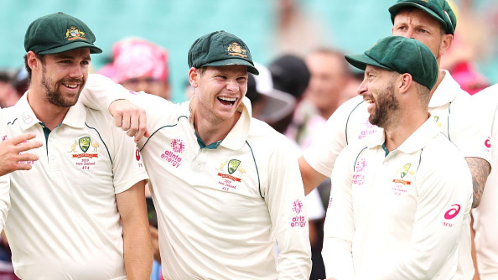 Australia name two vice-captains in playing XI for 1st Test against Pakistan Travis Head (Left), Steve Smith (Middle) and Matthew Wade (Right) of Australia. (File Photo: Getty Images)