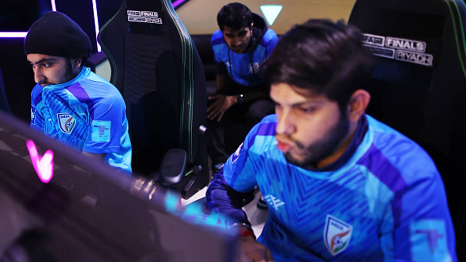 Game On: Navigating India's dynamic E-sports landscape – from competitions to community and beyond Charan Jot Singh (Charan) of Team India reacts after being knocked out in the group stages in their Group D game against Team Peru during day two of the FIFAe Nations Cup 2023 (Getty Images)