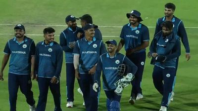 Haryana become Vijay Hazare 2023 champions for 1st time as Rajasthan's ex-captain's super knock dashed their title hope Haryana lift maiden Vijay Hazare Trophy title after rocking Rajasthan in final.