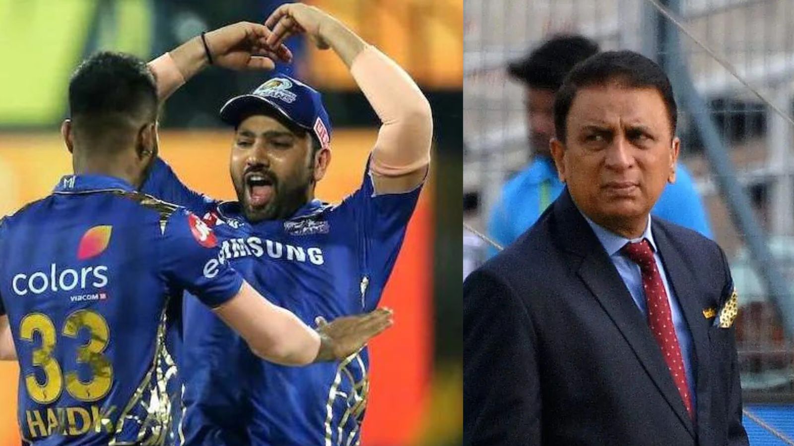 'I feel that the decision...': Sunil Gavaskar picks side in Hardik Pandya-Rohit Sharma's MI captaincy saga Left: Mumbai Indians' star batters Rohit Sharma and Hardik Pandya. Right: India's batting legend Sunil Gavaskar.