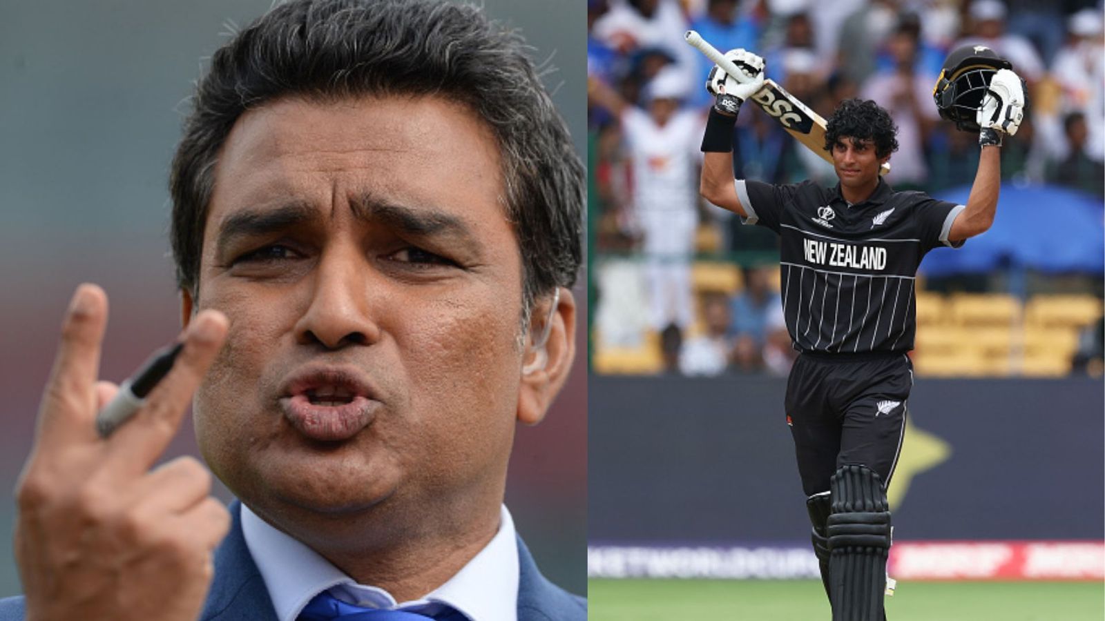 ‘I don't think they will be looking at that’: Sanjay Manjrekar feels five-time IPL winners might not go for Rachin Ravindra; explains why Former Indian cricketer Sanjay Manjrekar (Left) and Rachin Ravindra of New Zealand. (File photo: Getty Images)