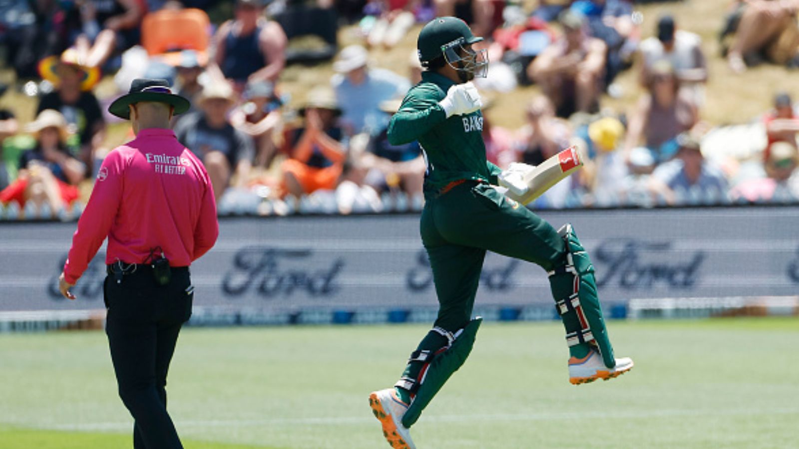 Soumya Sarkar shatters Sachin Tendulkar's 14-yr-old record with splendid 169-run knock against NZ in 2nd ODI Bangladesh's Soumya Sarkar celebrates scoring a century during 2nd ODI vs New Zealand. (Getty)
