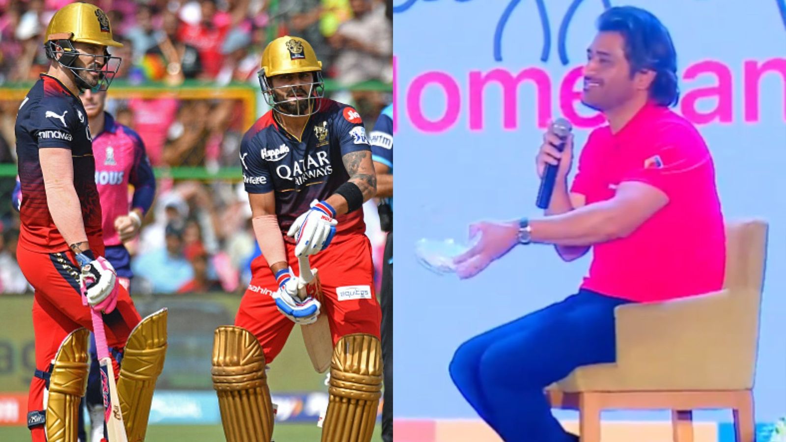 Watch: MS Dhoni's no-nonsense reply goes viral after fan asks him to support RCB in IPL 2024 season Watch: MS Dhoni's no-nonsense reply goes viral after fan asks him to support RCB in IPL 2024 season