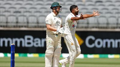 AUS vs PAK: Massive blow for Pakistan as pacer, who dismissed Steve Smith twice, ruled out of Test series Khurram Shahzad of Pakistan celebrates after taking the wicket of Steve Smith of Australia.
