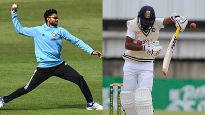 BCCI announce batter with 6,567 First-Class runs as replacement for Ruturaj Gaikwad in India's Test squad Ruturaj Gaikwad (L) and Abhimanyu Easwaran (R).