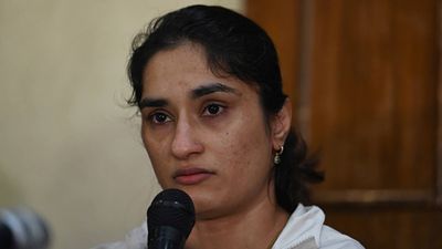 WFI row: Vinesh Phogat to return Khel Ratna and Arjuna awards, writes emotional open letter to PM Modi An emotional Vinesh Phogat during a press conference last week (Getty Images)