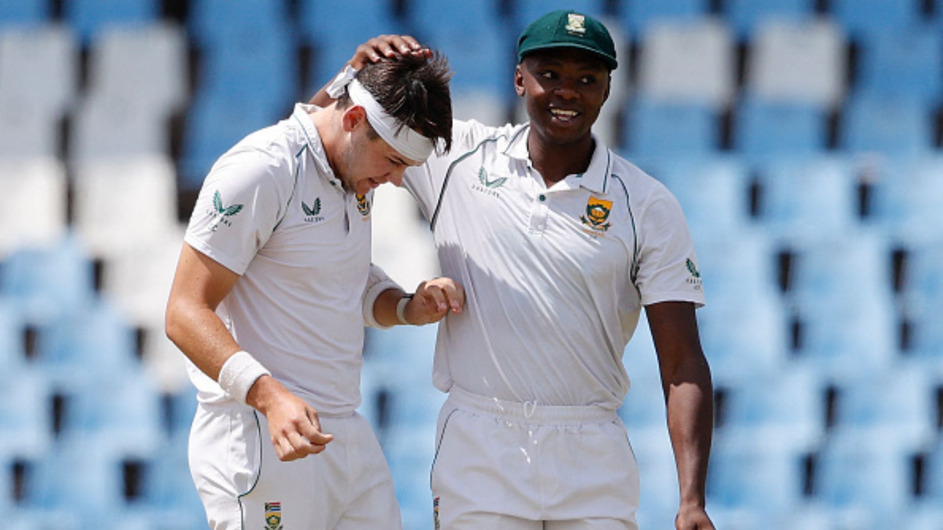 Big blow for South Africa as fiery pacer ruled out of second Test against India Gerald Coetzee and Kagiso Rabada.