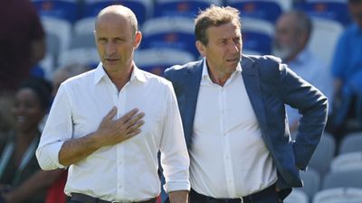 'He's going to be the next sensation for India for years to come': Nasser Hussain lauds young Indian star and it's not Yashasvi Jaiswal Nasser Hussain (L) and Michael Atherton (R).