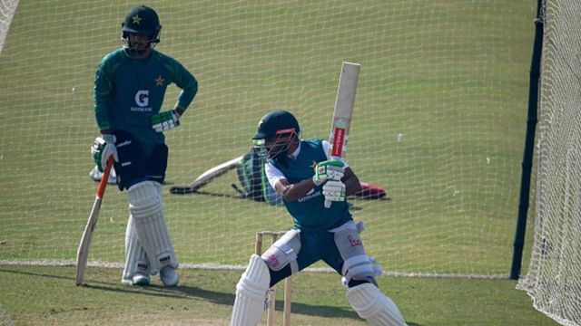 AUS vs PAK: Pakistan set to hand Test debut cap to 21-year-old fan-favourite batter for 3rd Test against Australia - Report Babar Azam and Saim Ayub in nets.