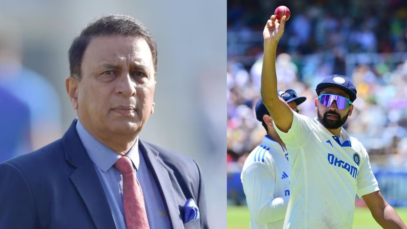 'All thanks to Kapil Dev...': Sunil Gavaskar after Mohammed Siraj's sensational six-fer wreaked havoc on South Africa in 2nd Test India's batting legend Sunil Gavaskar (left) and star pacer Mohammed Siraj in this frame.