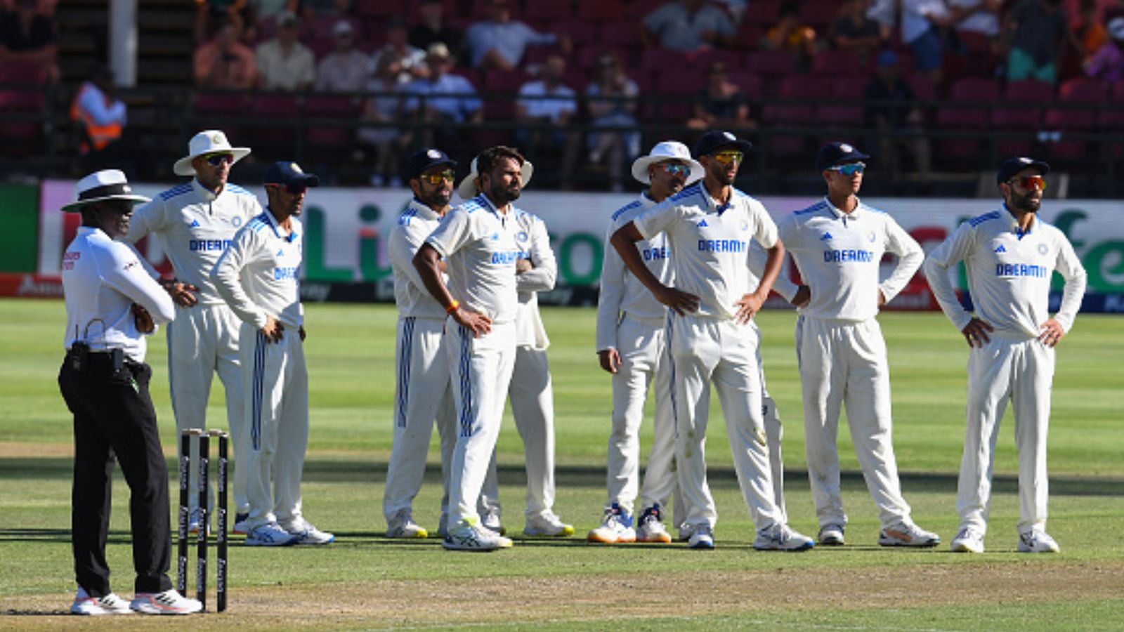 'Should be sacked...': Ex-India batter's stunning remark after 10 wickets tumbled in single session during IND vs SA's 2nd Test India players look at the digital screen for a review during the first day of the second Test against South Africa at Newlands stadium. (Getty)