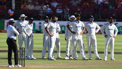 'Should be sacked...': Ex-India batter's stunning remark after 10 wickets tumbled in single session during IND vs SA's 2nd Test India players look at the digital screen for a review during the first day of the second Test against South Africa at Newlands stadium. (Getty)