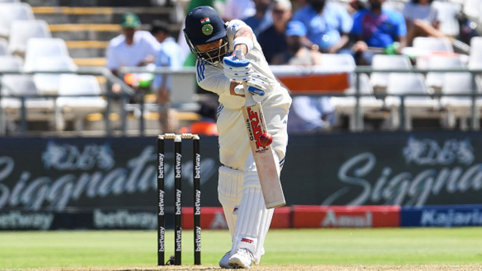 '...Virat Kohli was not batting like Virat Kohli': Former India star after run-machine's sedate knock in 2nd Test vs SA India's Virat Kohli plays a shot during the first day of the second Test against South Africa in Cape Town on January 3. (Getty)