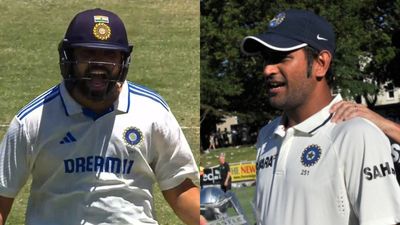 IND vs SA: Rohit Sharma secures one massive record, ties MS Dhoni for another milestone after India beat South Africa in Cape Town Test Rohit Sharma (L) and MS Dhoni (R).