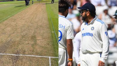 IND vs SA: Rohit Sharma's fiery statement on pitches spark huge debate after Hitman says 'as long as everyone keeps their mouth shut in India...' Newlands pitch (L) and Rohit Sharma (R).