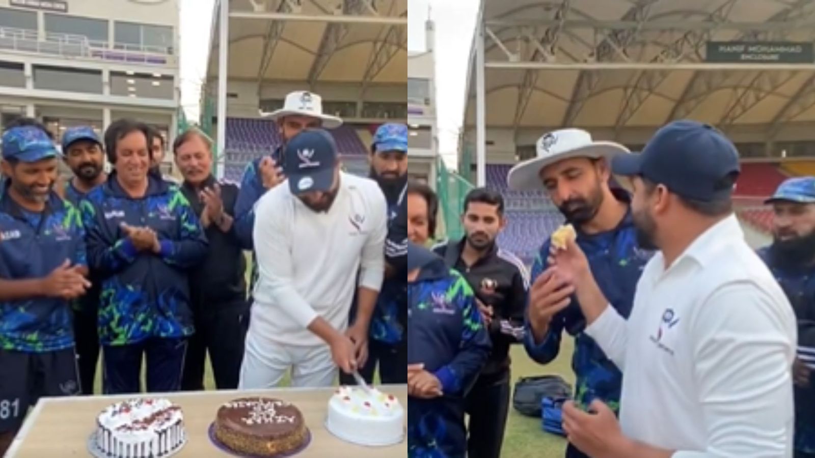 Former Pakistan captain secures monumental feat, notches 50th century in First Class cricket; celebration video surfaces Former Pakistan captain secures monumental feat, notches 50th century in First Class cricket; celebration video surfaces