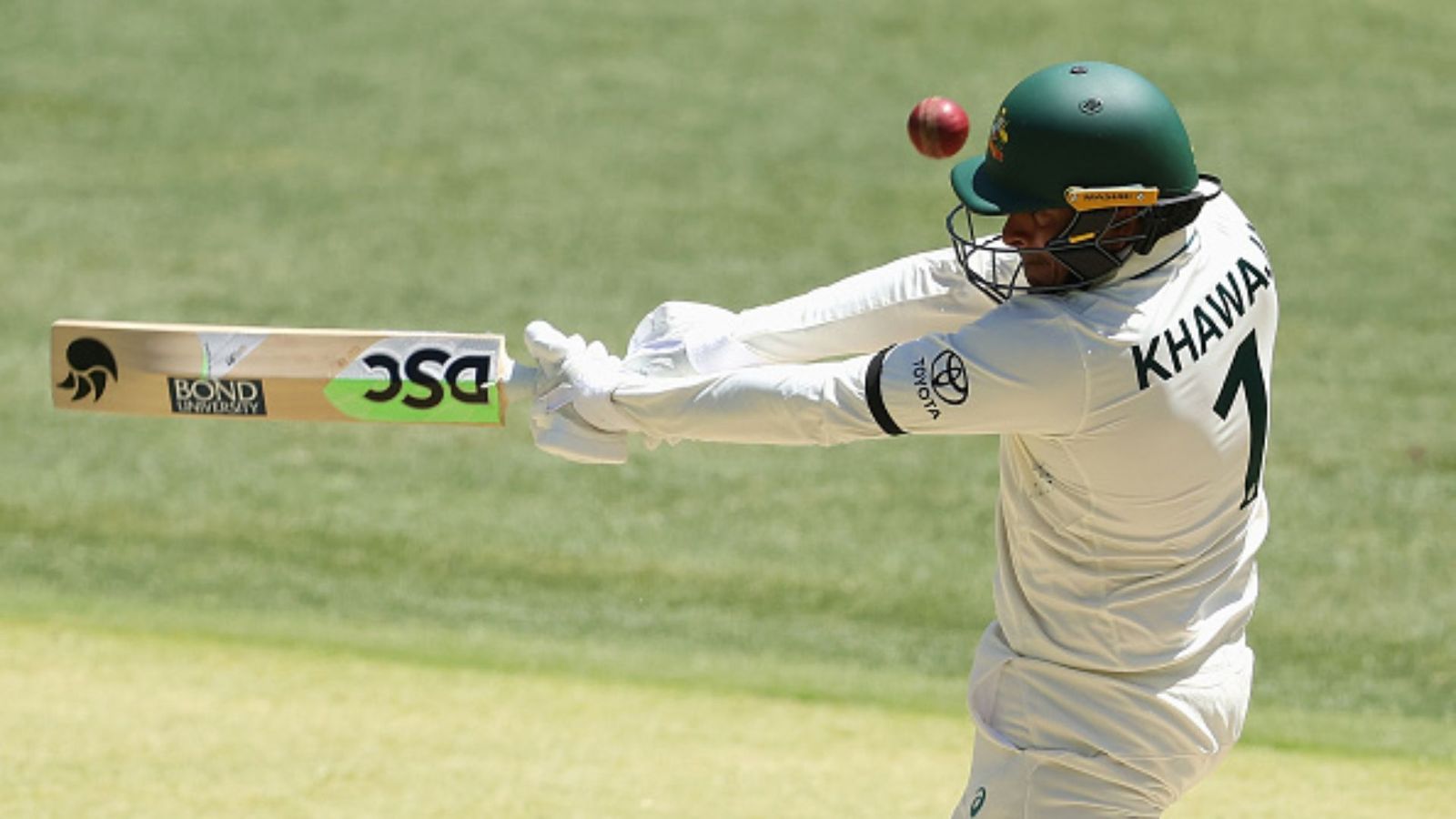 ICC rejects Usman Khawaja’s appeal for wearing black armband during International matches Usman Khawaja of Australia bats. (Getty Images)