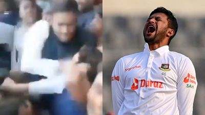 WATCH: Shakib Al Hasan stirs major controversy, loses cool and slaps fan, video stuns internet Video of Shakib Al Hasan slapping a fan has gone viral on the internet.