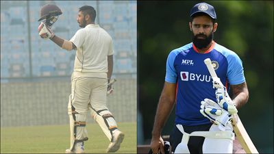 'When I reached my hundred, no one clapped': Ricky Bhui reveals Andhra Pradesh captain Hanuma Vihari's stand on personal milestones Andhra Pradesh's Ricky Bhui takes off his helmet (left); Hanuma Vihari during a practice session (Getty Images)