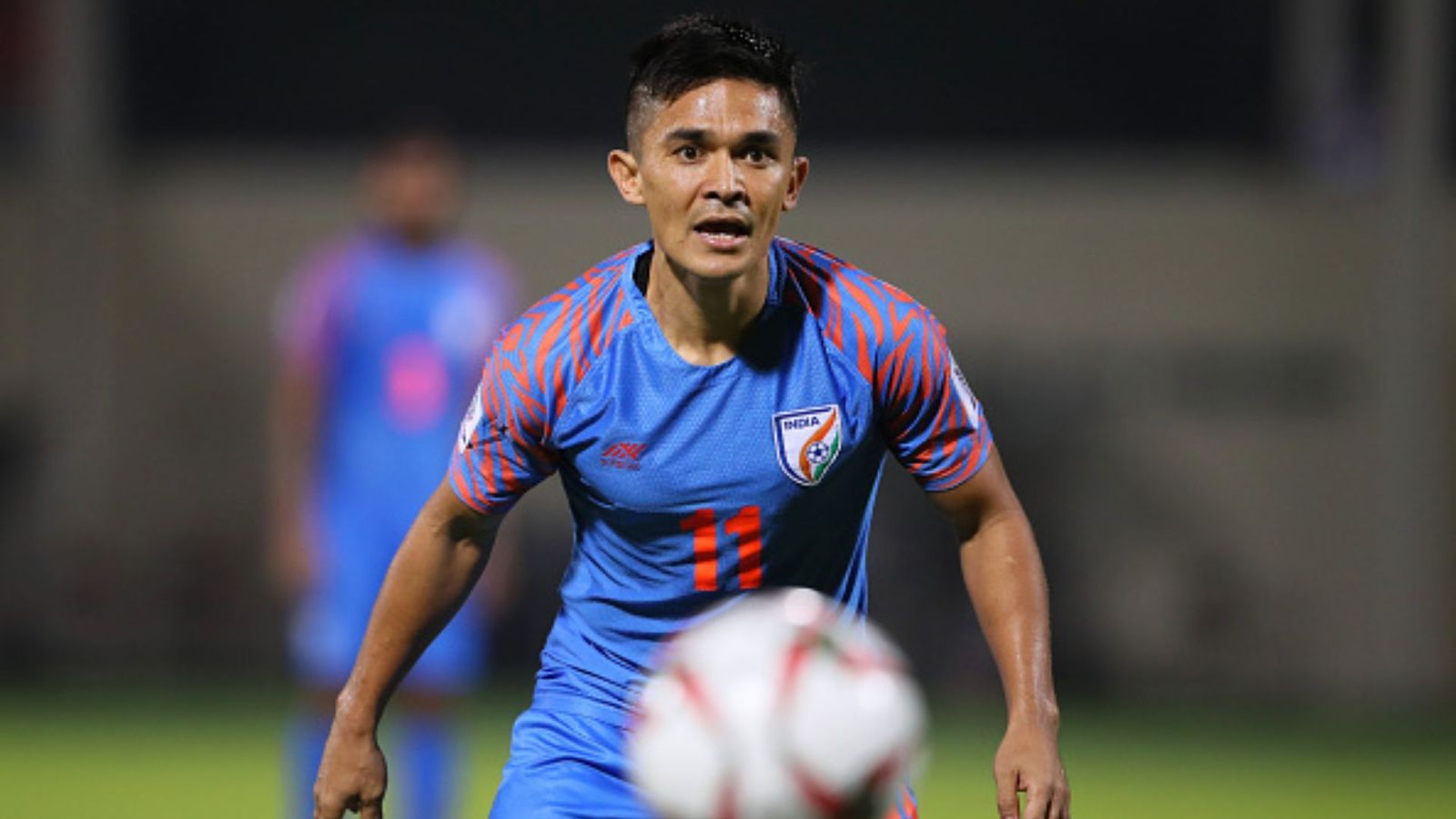 ‘Teams like Australia and Uzbekistan are…’: Sunil Chhetri makes huge statement ahead of Asian Cup Sunil Chhetri of India in action. (File Photo: Getty Images)