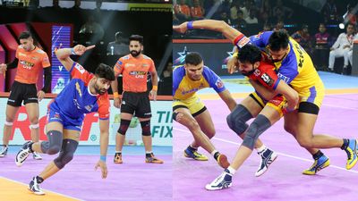 Pro Kabaddi League: Narender rocks as Tamil Thalaivas rout UP Yoddhas; U Mumba, Haryana Steelers play out dramatic stalemate Tamil Thalaivas jolt UP Yoddhas while U Mumba play stalemate with Haryana Steelers