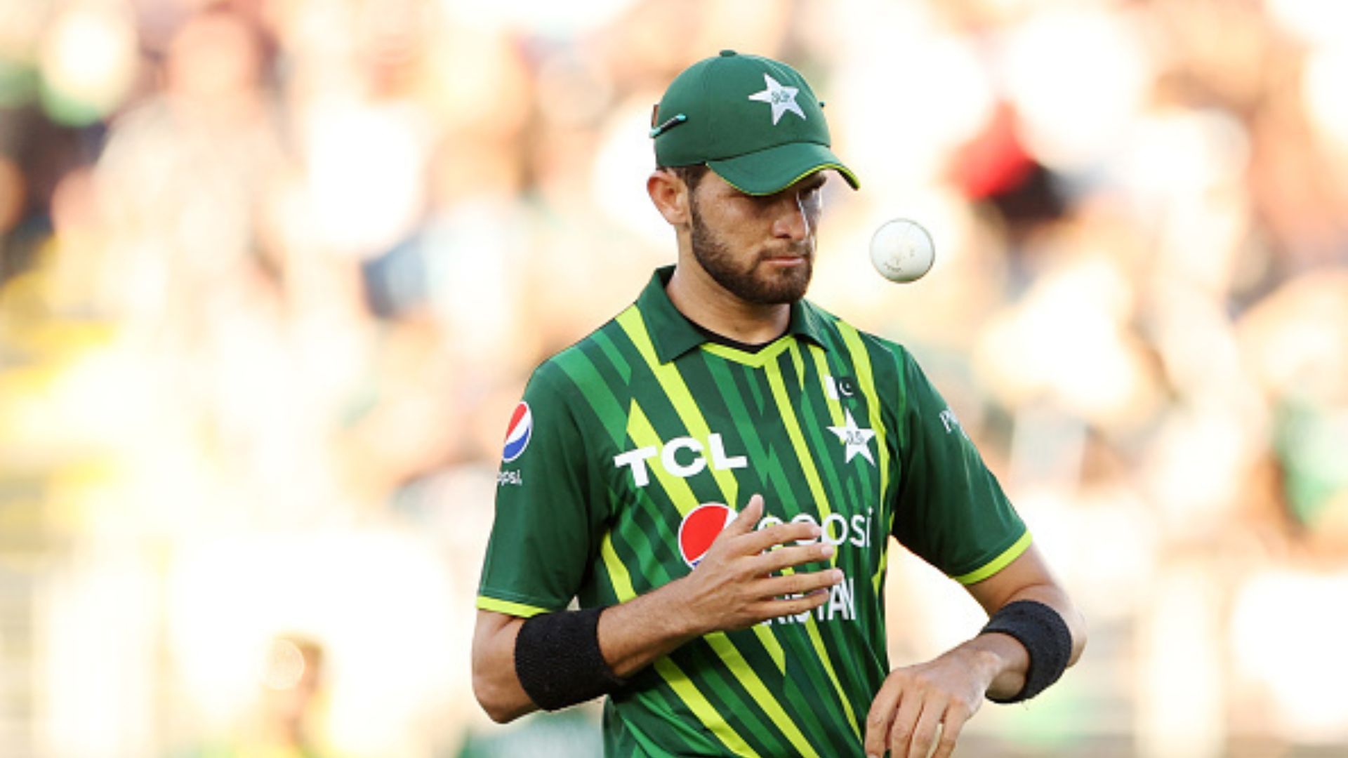 NZ vs PAK: 24-year-old batter explodes against Shaheen Afridi, whacks 3 fours and 2 sixes in Pakistan captain's over Pakistan skipper Shaheen Shah Afridi during game one of the T20I series between New Zealand and Pakistan. (Getty Images)